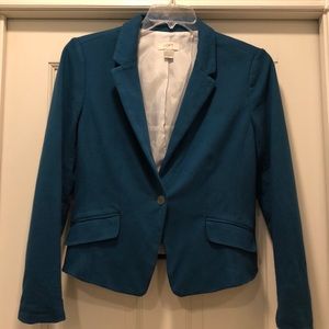 LOFT outlet peacock blue blazer
